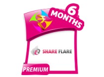 ShareFlare 6 Months Premium Account