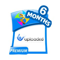 Uploaded.net 6 Months Premium Account